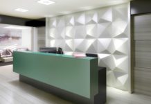 Выбираем стойку ресепшена