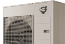 Инверторный тепловой насос воздух-вода