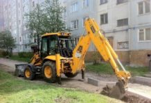 Экскаватор-погрузчик в аренду