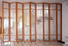 Складные межкомнатные перегородки
