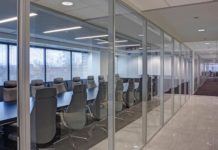 Разновидности офисных перегородок