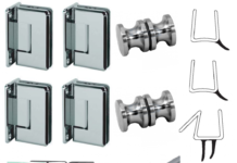 Какая бывает фурнитура для стекла?