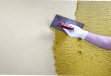 Жидкие обои: отделка стен