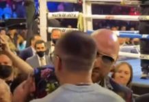 Стало известно, что сказал Фьюри на ухо Усику перед боем Ломаченко (видео)