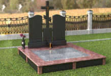 Благоустройство могилы на кладбище