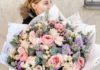 Красивый букет для девушки: доставка цветов в Мадриде