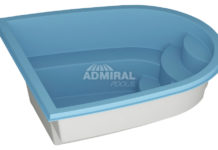 Композитные бассейны Admiral Pools: особенности конструкций