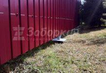 Забор на сваях: области применения