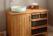 Как выбрать тумбу под умывальник: советы и материалы изготовления