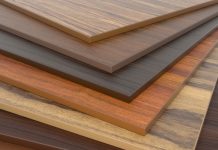 Ламинированный лист ДСП: особенности и применение