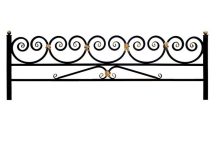 Как выбрать кованые ограды для могилы?