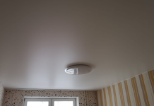 Матовый натяжной потолок: достоинства и преимущества