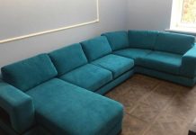 Обивка угловых диванов, особенности технологии