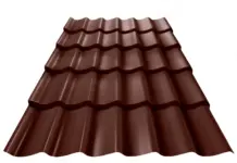 Технические характеристики металлочерепицы Classic: толщина, вес, размеры, цвета